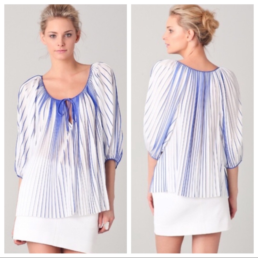 DVF Diane von Furstenberg Keoni Blouse